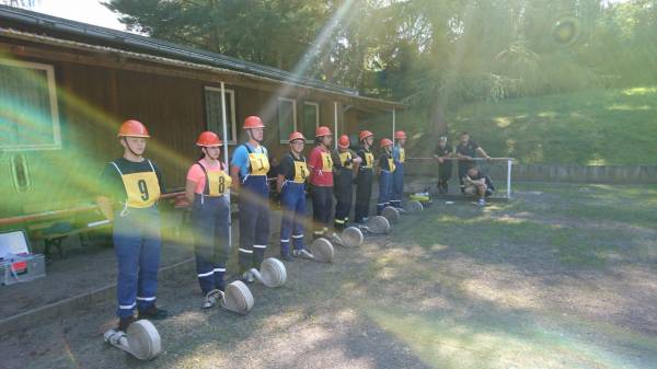 Tag 2 des 10. Zeltlagers der Kreisfeuerwehrjugend